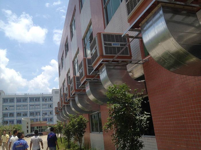 榴莲视频APP下载安装能打开工业冷风机降温案例